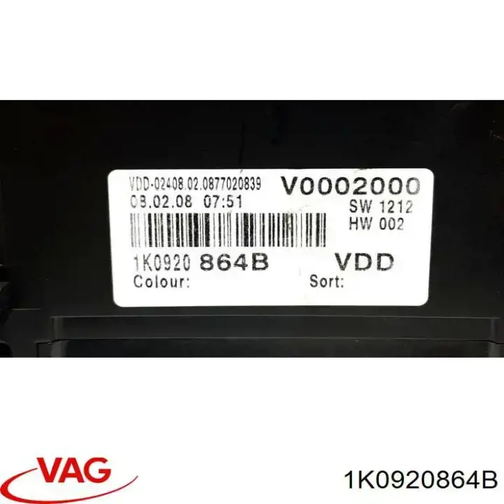 Tablero de instrumentos VAG 1K0920864B precio, desde 94,38 EUR