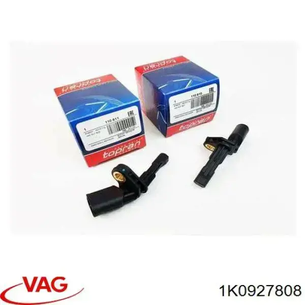 VAG 1K0927808 sensor abs trasero derecho
