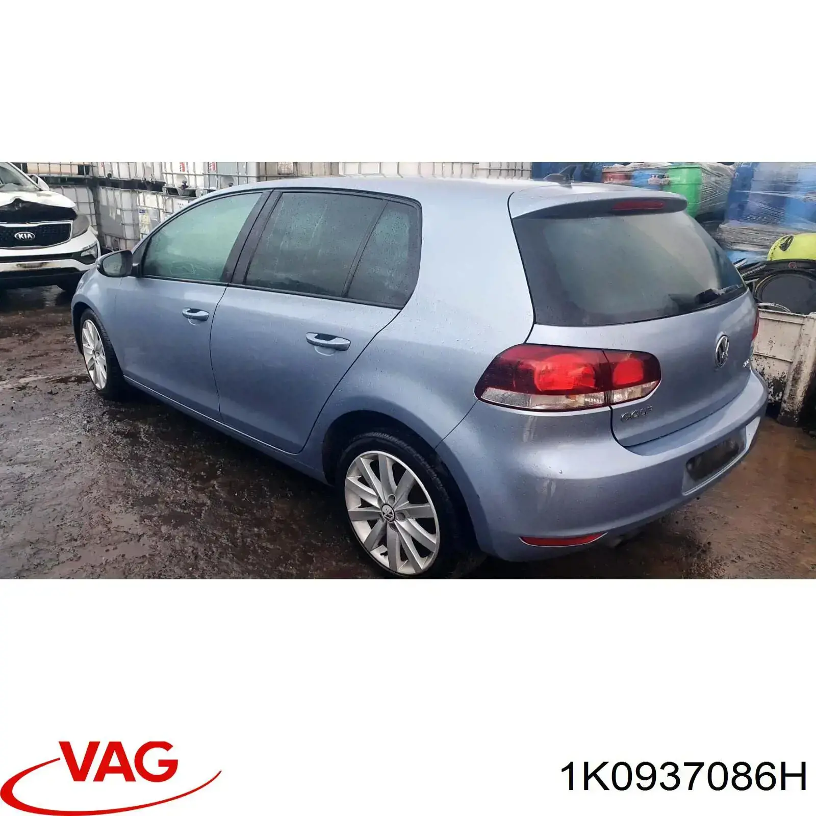 Módulo de control de red de a bordo 1K0937086H VAG