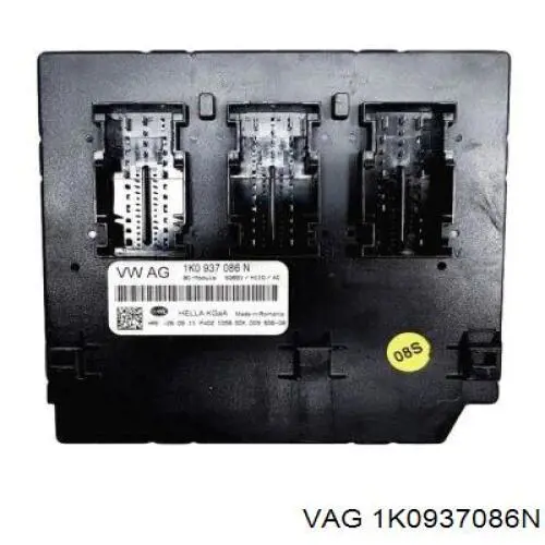Unidad de confort VAG 1K0937086N