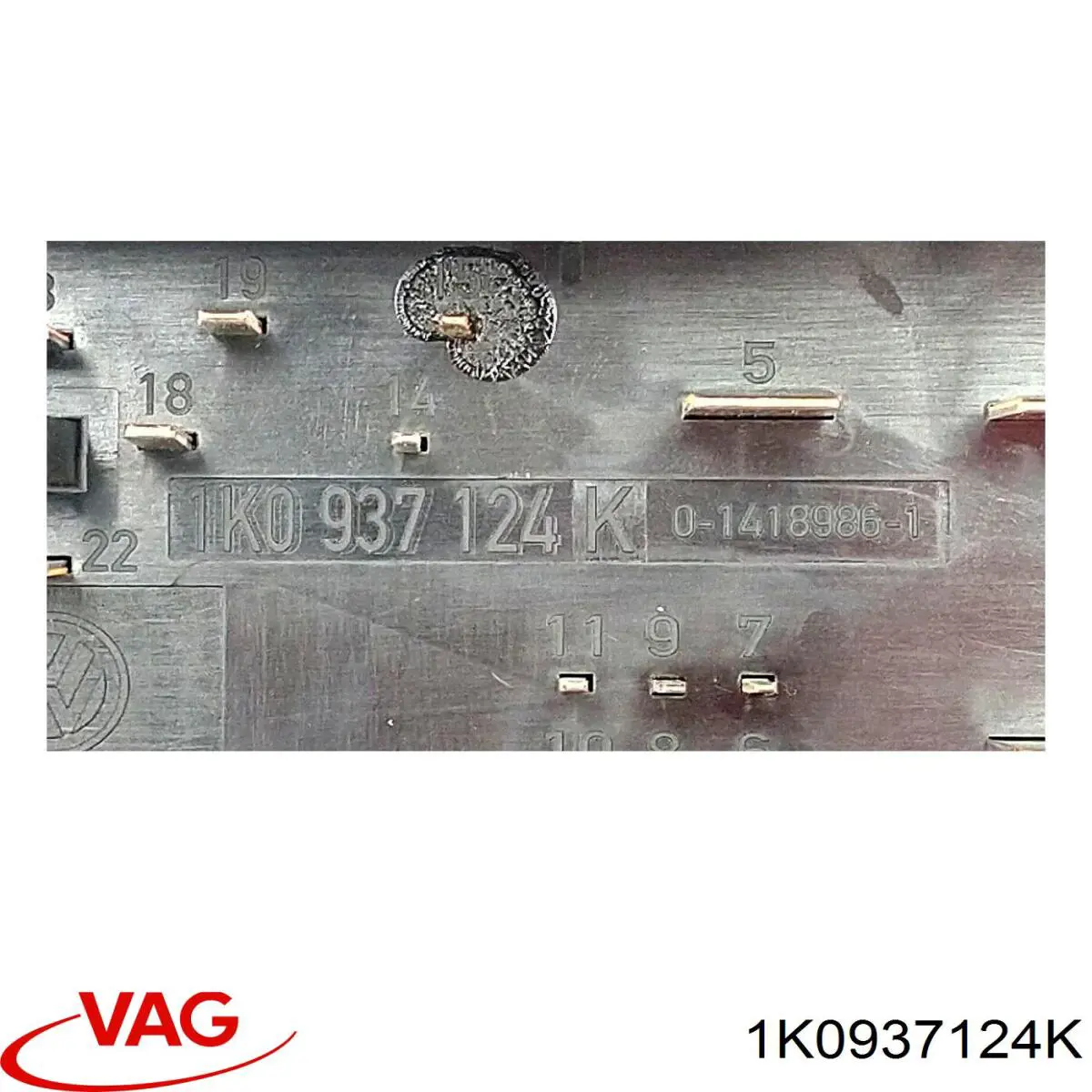Caja reles VAG 1K0937124K