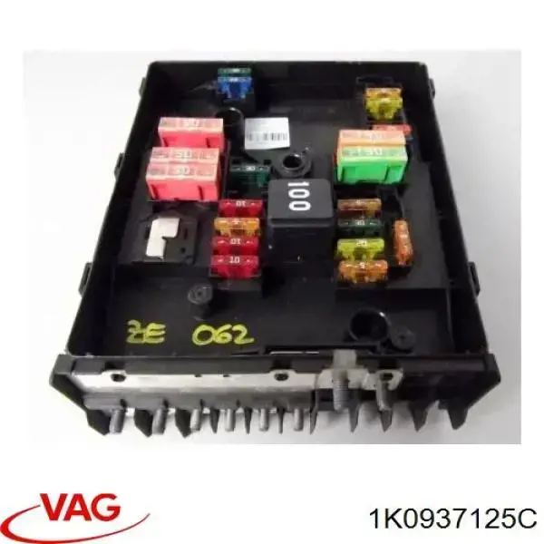 1K0937125C VAG caja de fusibles