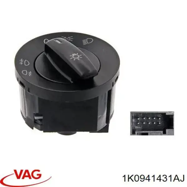 Comprar 1K0941431AJ VAG Interruptor de luces en el tablero