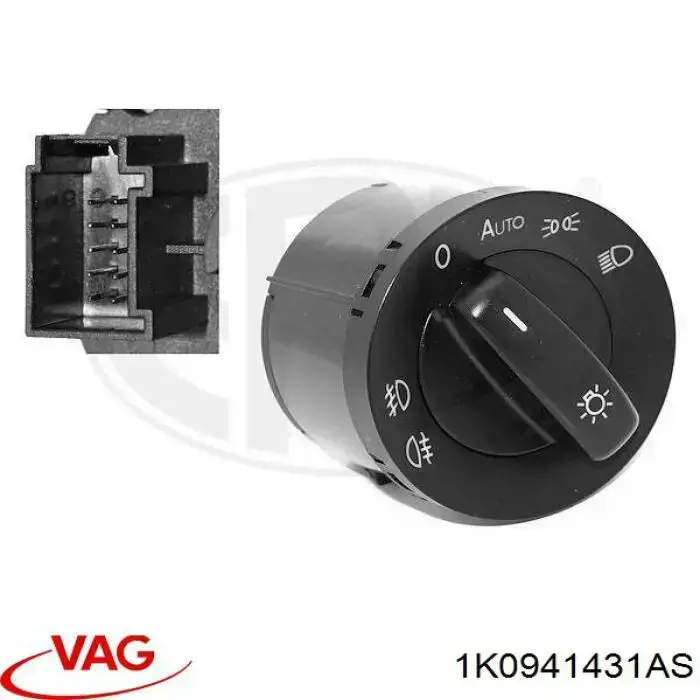 Interruptor de luces en el tablero VAG 1K0941431AS precio, desde 22,29 EUR