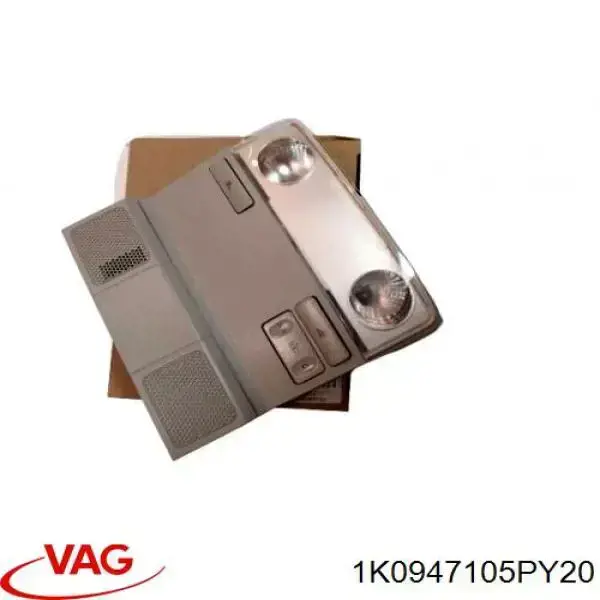 Luz de techo interior (cabina) VAG 1K0947105PY20 precio, desde 49,37 EUR