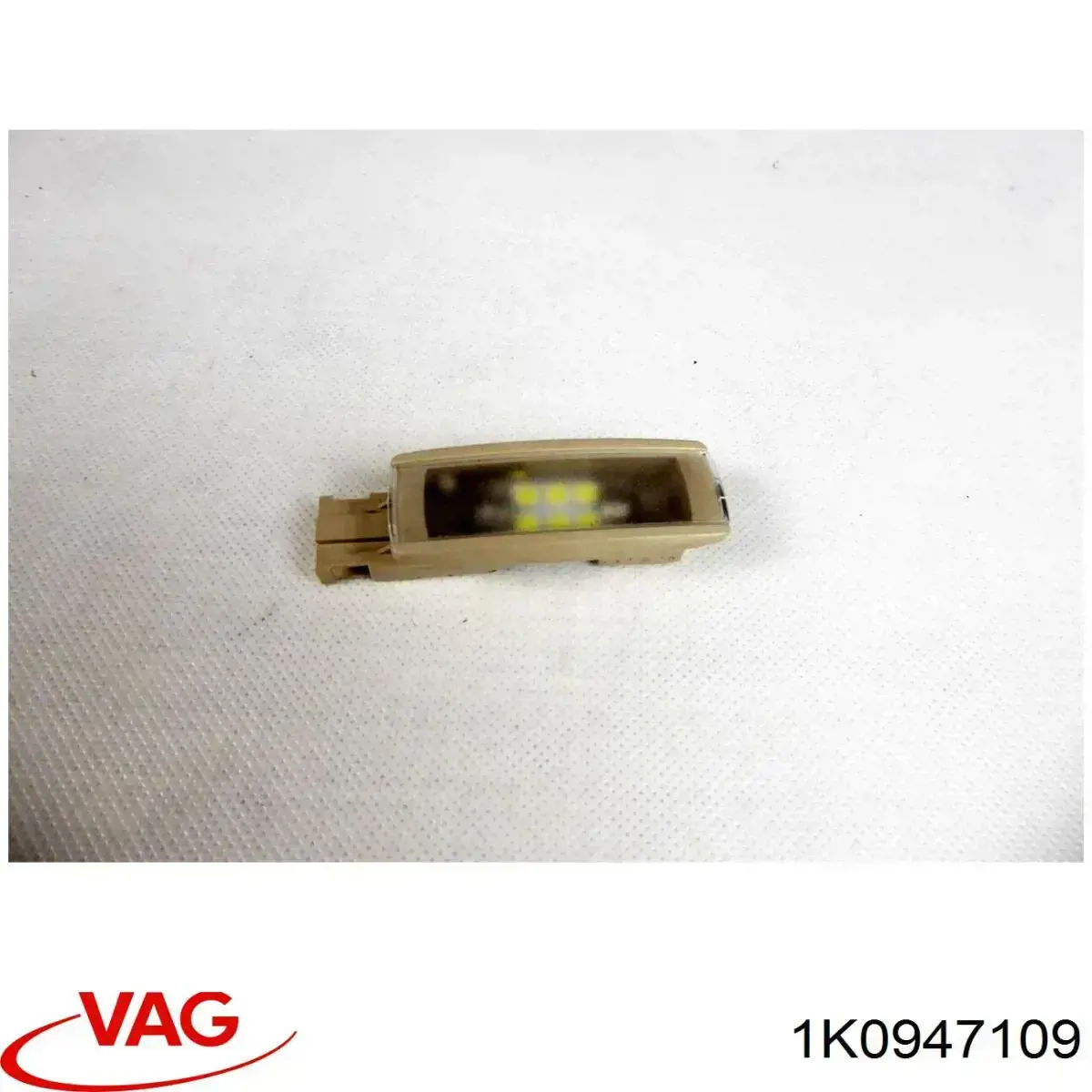 Luz de techo interior (cabina) VAG 1K0947109 precio, desde 34,85 EUR