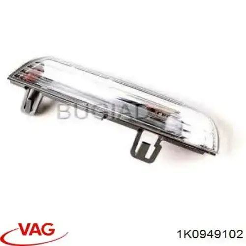 Luz intermitente del espejo retrovisor derecho VAG 1K0949102