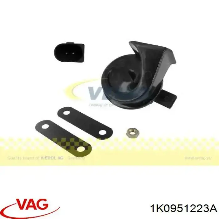 Claxon VAG 1K0951223A precio, desde 16,85 EUR