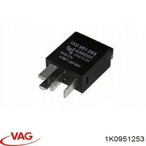 Relé de bocina VAG 1K0951253