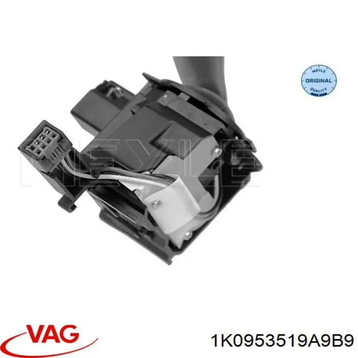 Conmutador derecho de la columna de dirección VAG 1K0953519A9B9 precio, desde 23,82 EUR