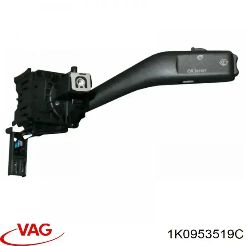 Conmutador derecho de la columna de dirección VAG 1K0953519C precio, desde 23,82 EUR