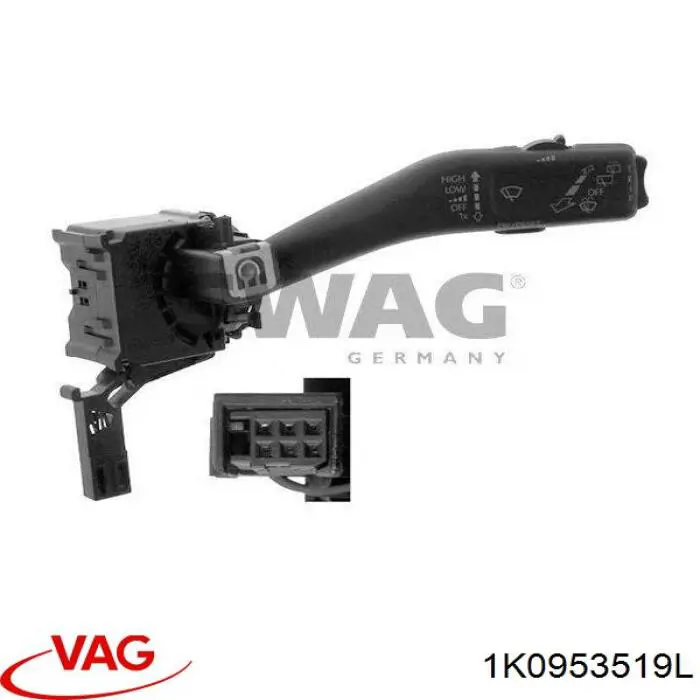 Comprar 1K0953519L VAG Conmutador derecho de la columna de dirección