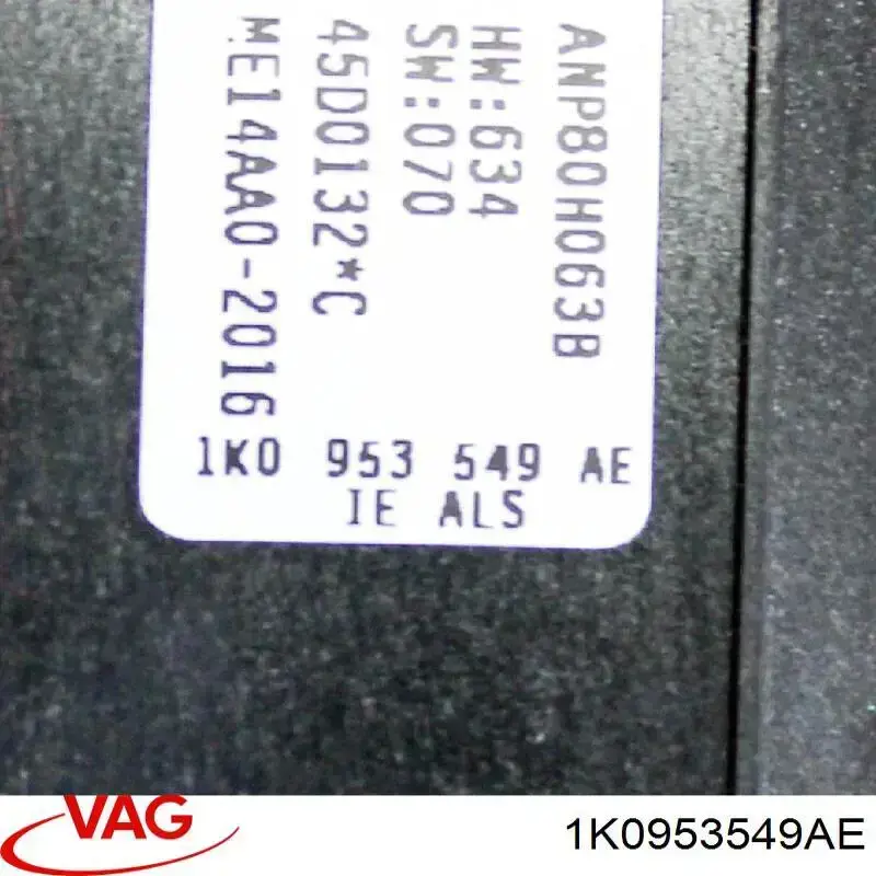 Módulo de crucero VAG 1K0953549AK precio, desde 52,27 EUR