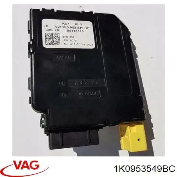 Comprar 1K0953549BC VAG Módulo de control de interruptores de la columna de dirección
