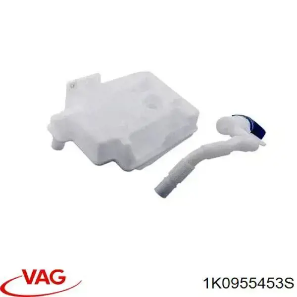 Depósito del agua de lavado, lavado de parabrisas Volkswagen Caddy 3 2KB, 2KJ, 2CB, 2CJ