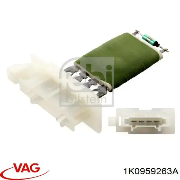Resistencia de calefacción 1K0959263A VAG
