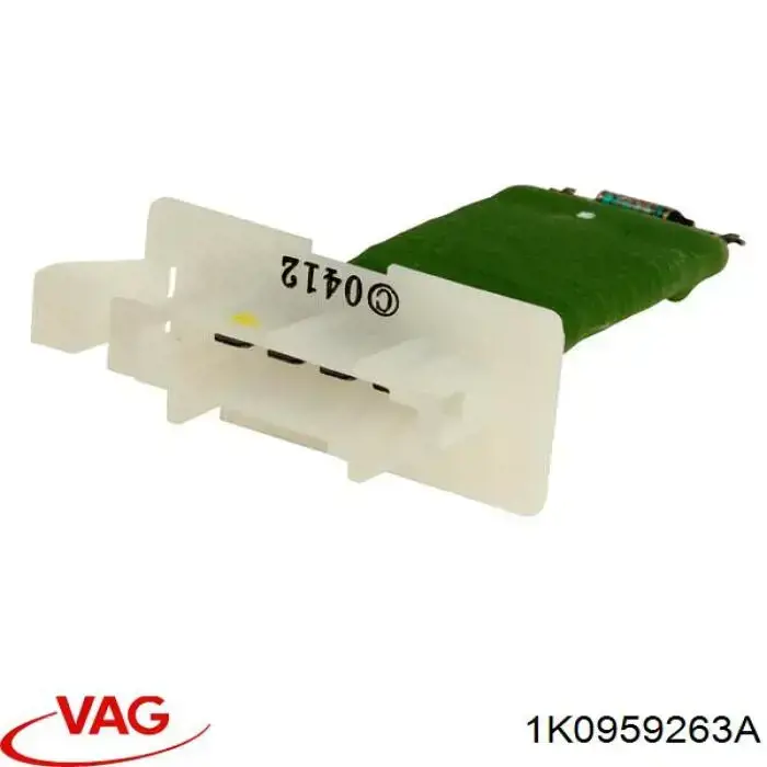 Resistencia de Ventilador VAG 1K0959263A