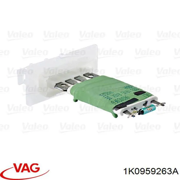 Resistencia de calefacción VAG 1K0959263A precio, desde 6,92 EUR