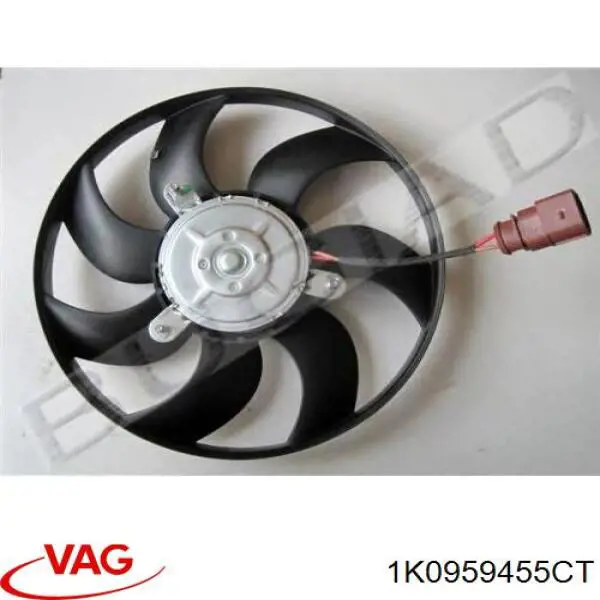 Comprar 1K0959455CT VAG Ventilador de refrigeración completo derecho (motor y hélice)