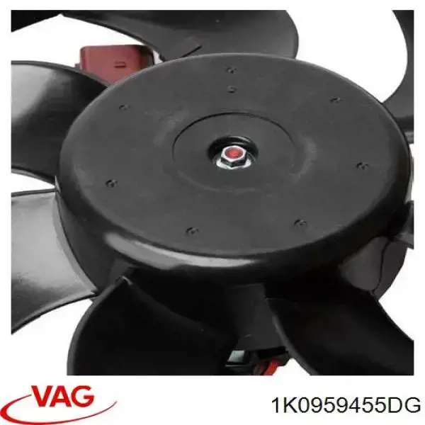 Ventilador de refrigeración completo derecho (motor y hélice) VAG 1K0959455DG precio, desde 66,79 EUR