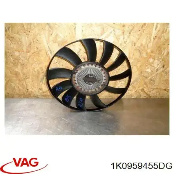 Ventilador de refrigeración completo derecho (motor y hélice) VAG 1K0959455DG precio, desde 66,79 EUR