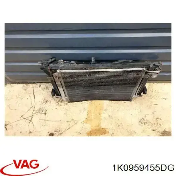 1K0959455DG VAG ventilador (rodete +motor refrigeración del motor con electromotor derecho)