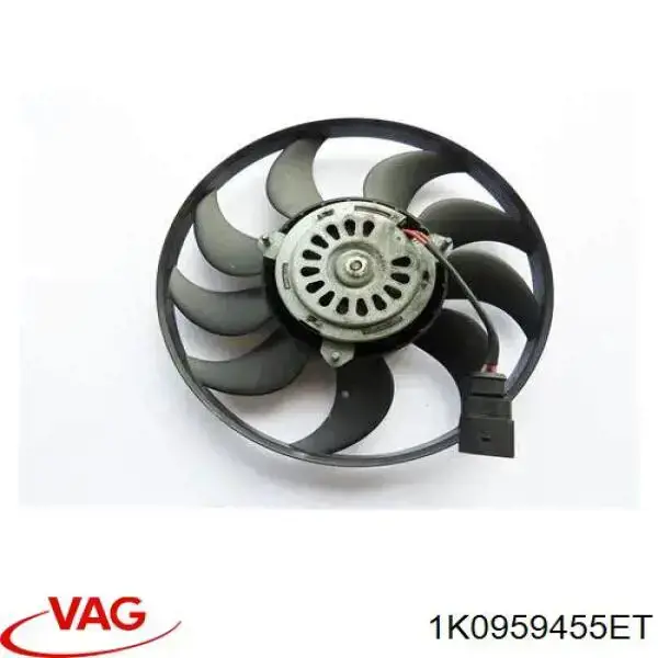 Comprar 1K0959455ET VAG Ventilador de refrigeración completo derecho (motor y hélice)