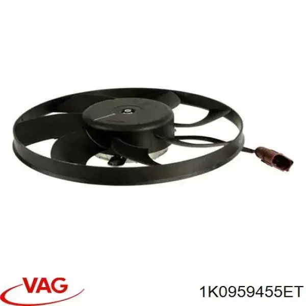 Ventilador de refrigeración completo derecho (motor y hélice) VAG 1K0959455ET precio, desde 74,05 EUR