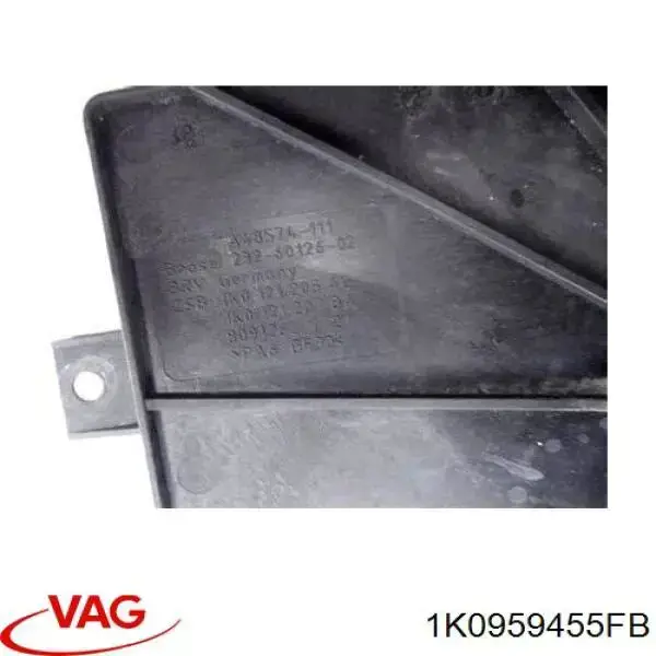 Ventilador eléctrico de refrigeración completo izquierdo (motor y hélice) VAG 1K0959455FD precio, desde 117,61 EUR