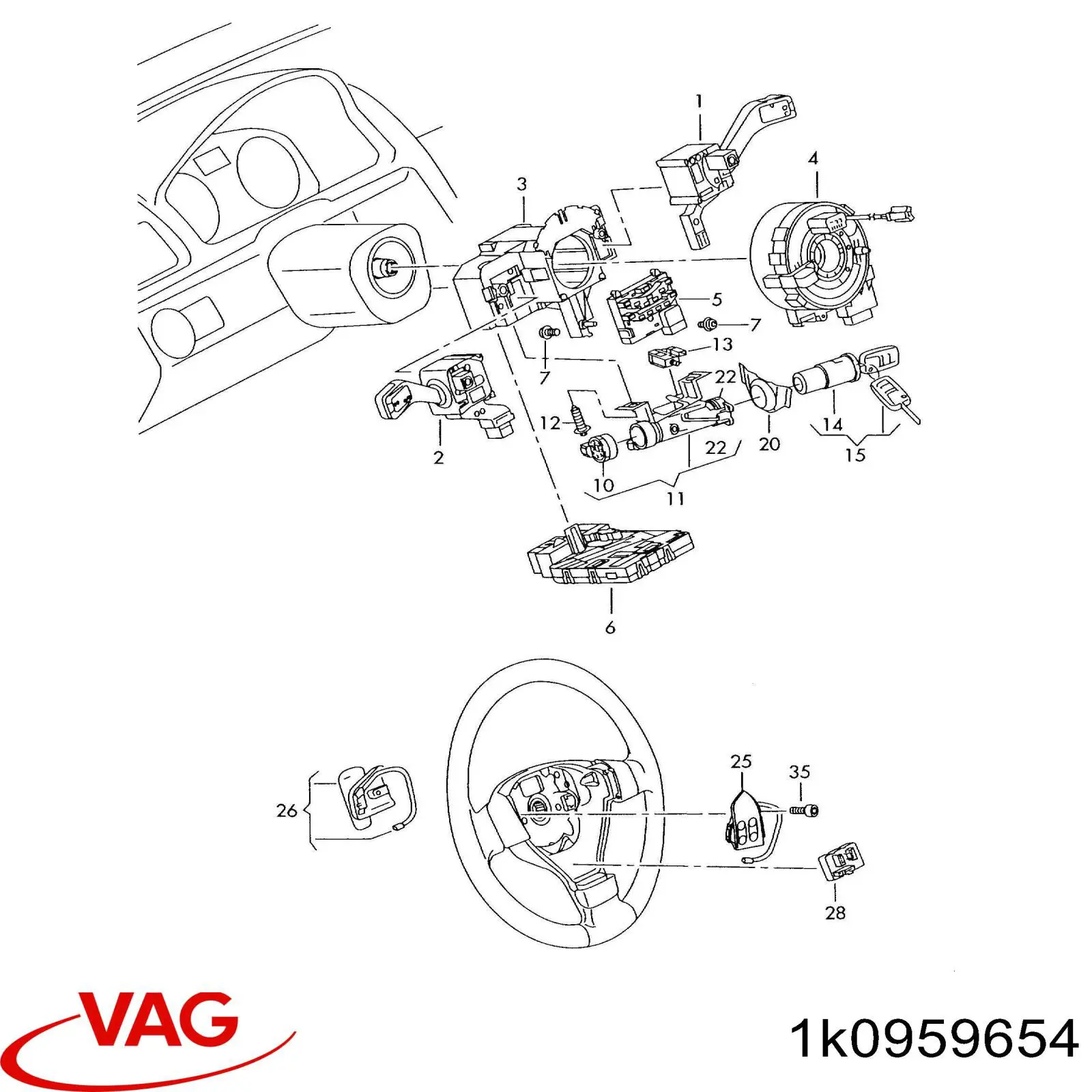 Sensor angulo de giro 450010 ERA Benelux