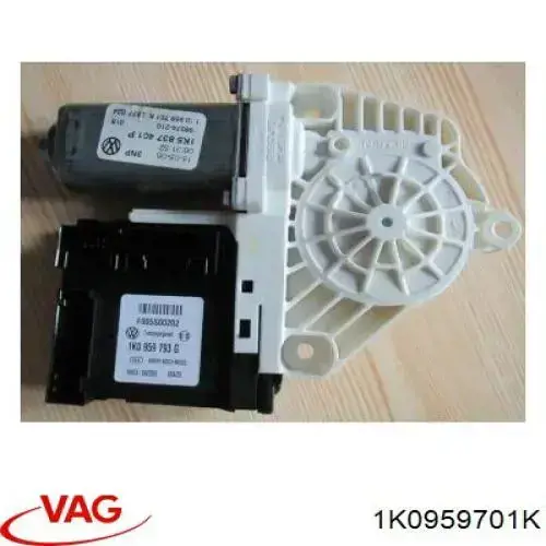 Motor del elevalunas eléctrico 1K0959701K VAG