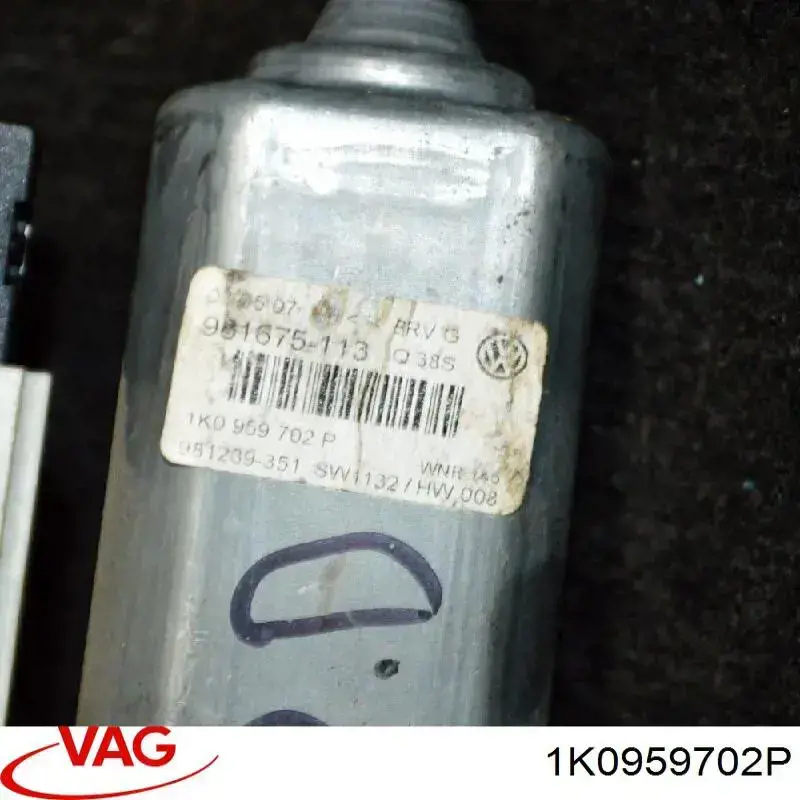 Motor del elevalunas de la puerta delantera derecha 1K0959702LZ02 VAG