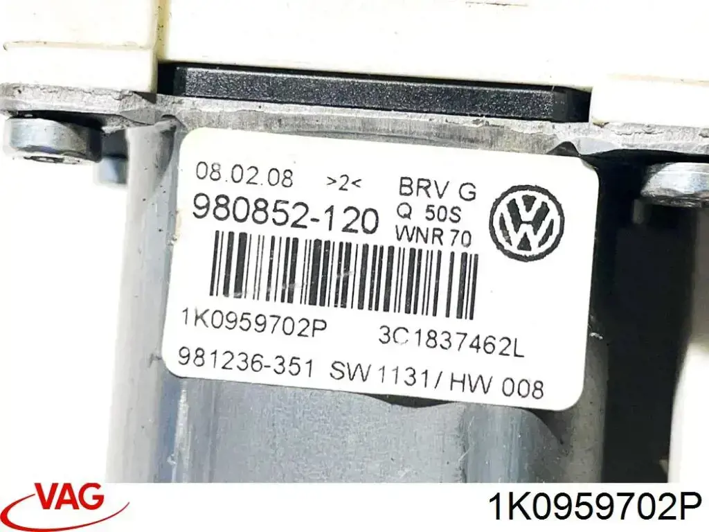 1K0959702LZ02 VAG Motor del elevalunas de la puerta delantera derecha