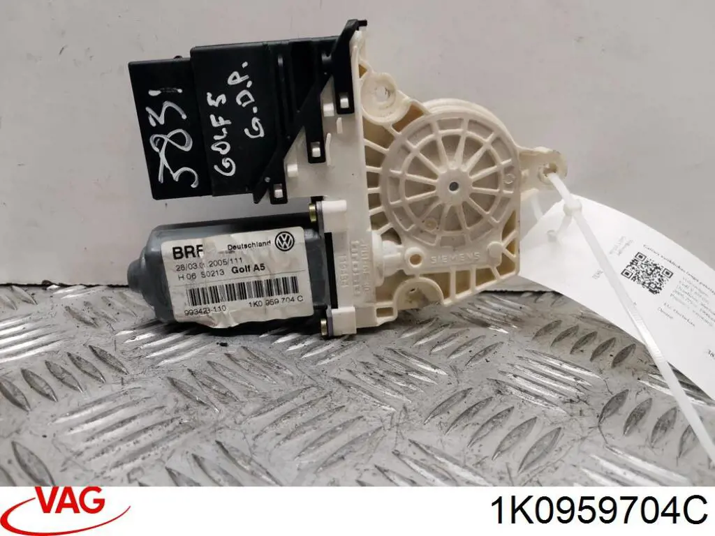 Comprar 1K0959704C VAG Mecanismo de elevalunas de la puerta trasera derecha