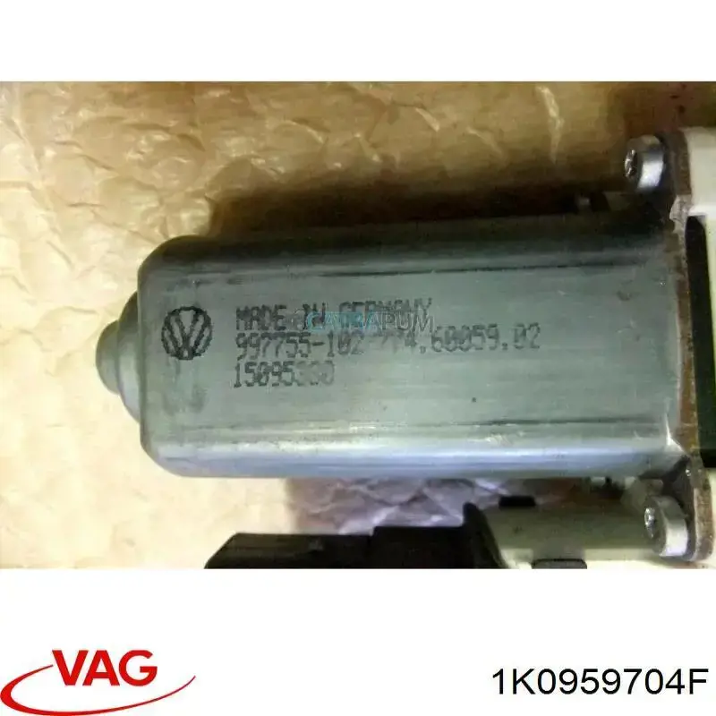 Motor del elevalunas de la puerta trasera derecha VAG 1K0959704F precio, desde 39,20 EUR