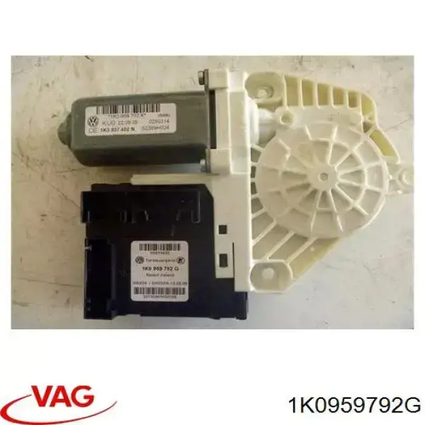 Motor del elevalunas de la puerta delantera derecha VAG 1K0959792G precio, desde 88,57 EUR