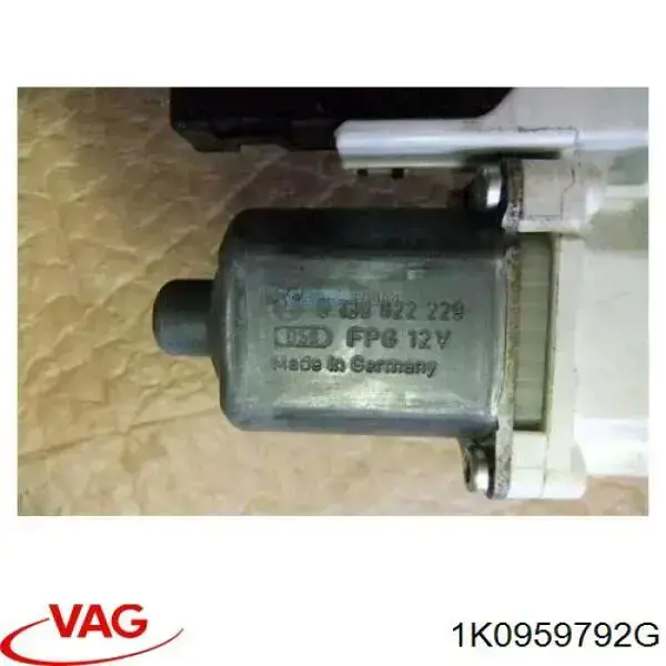 Comprar 1K0959792G VAG Motor del elevalunas de la puerta delantera derecha