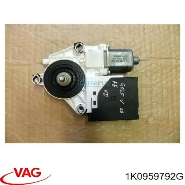 Motor del elevalunas de la puerta delantera derecha 1K0959792G VAG