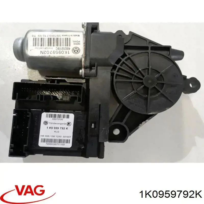 1K0959792K VAG Motor del elevalunas de la puerta delantera derecha