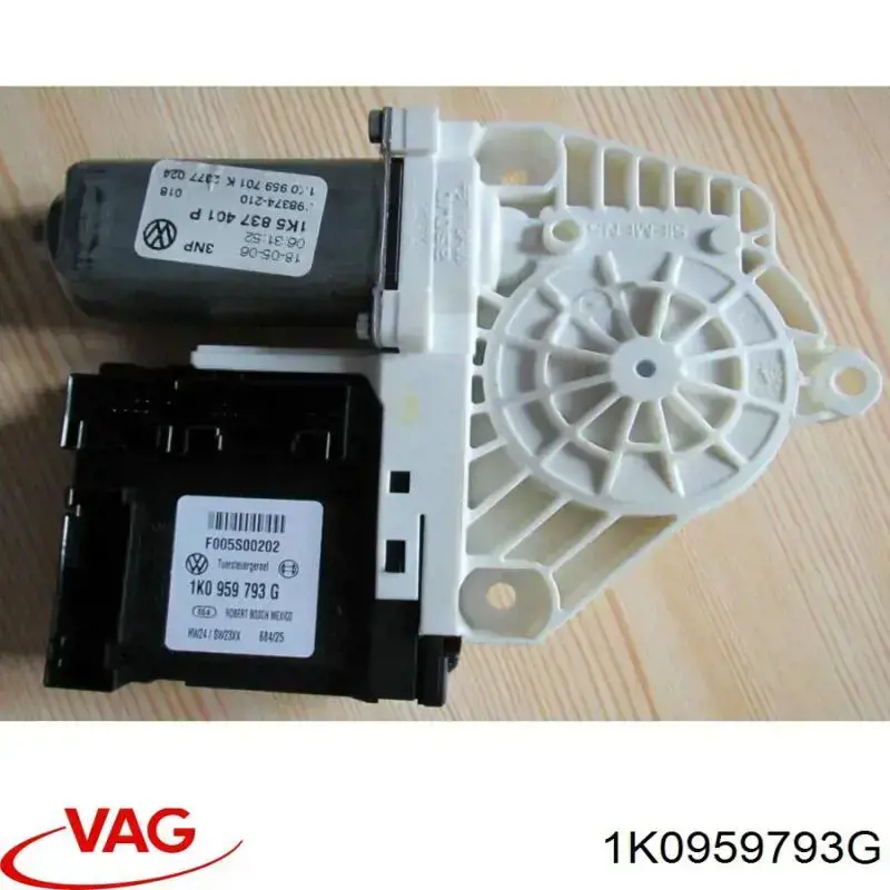 Comprar 1K0959793G VAG Motor ventanilla coche, puerta delantera izquierda