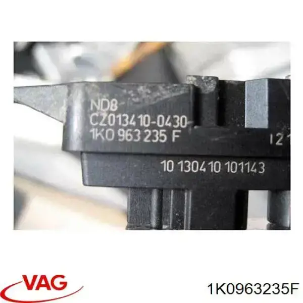 Calentador eléctrico de aire para el sistema de calefacción del habitáculo VAG 1K0963235F