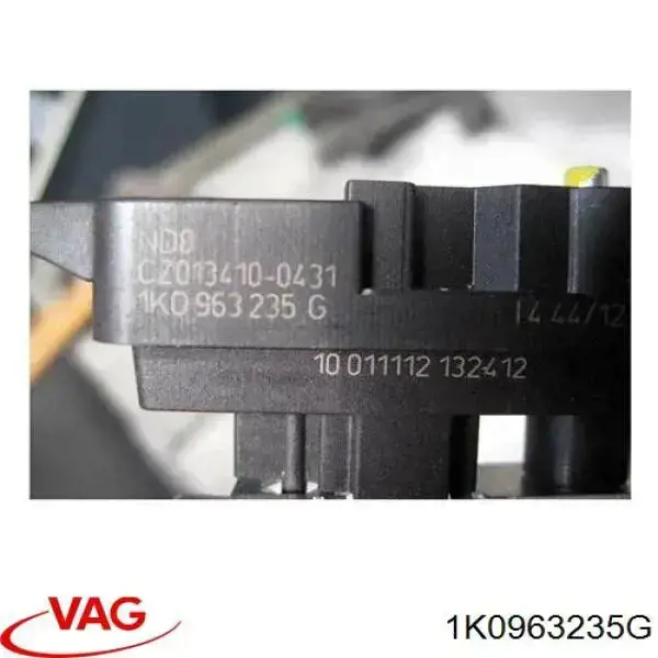 Calentador eléctrico de aire para el sistema de calefacción del habitáculo 1K0963235G VAG