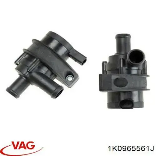 1K0965561J VAG Bomba de agua eléctrica auxiliar
