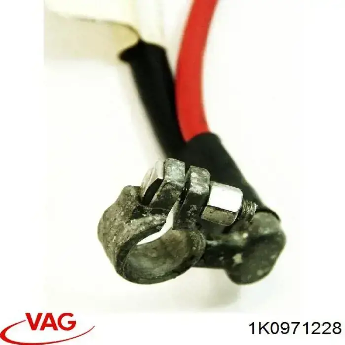 Cable de terminal positivo de batería VAG 1K0971228 precio, desde 30,49 EUR