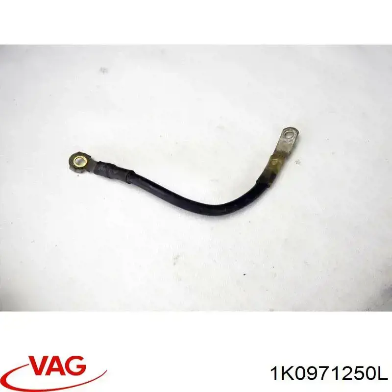 Cable de masa de batería 1K0971250L VAG