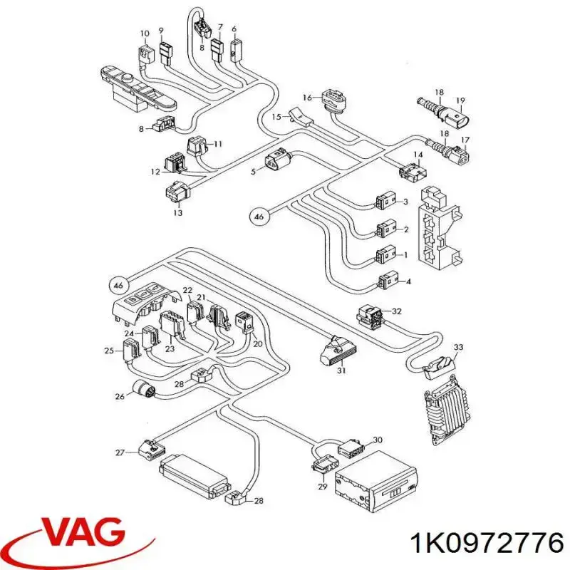  VAG 1K0972776