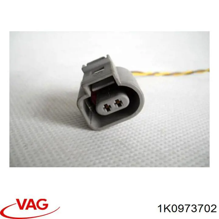1K0973702 VAG conector sensor de desgaste de pastillas de freno
