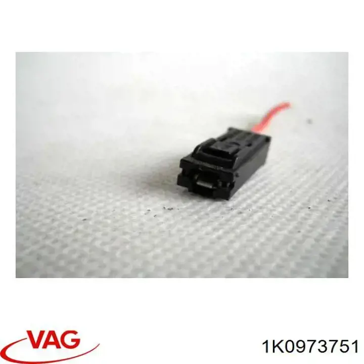 Juego de cables con conector para motor de arranque VAG 1K0973751