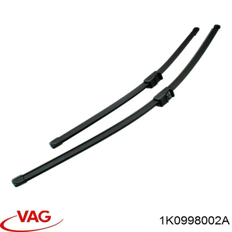 Comprar 1K0998002A VAG Juego de escobillas de luna delantera, 2 piezas