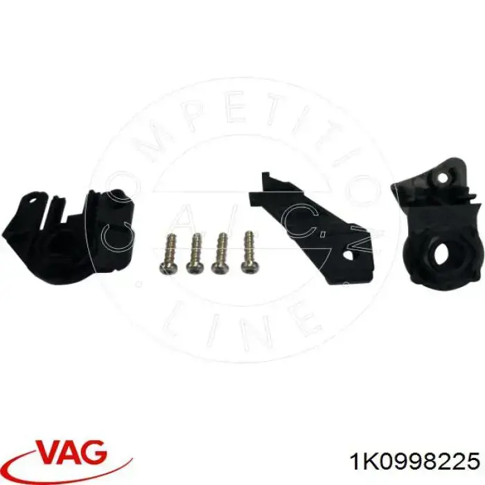 Soporte de fijación del faro delantero izquierdo VAG 1K0998225 precio, desde 20,68 EUR